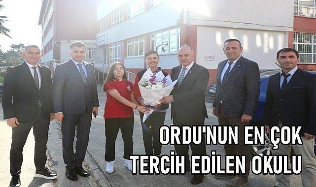 Ordu&#039;nun 5 yılda en çok tercih edilen okulu oldu