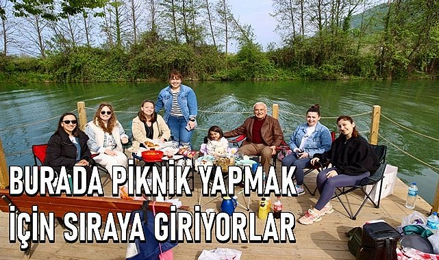 Ordulular Turnasuyu Kordon Park&#039;ta piknik yapabilmek için sıraya giriyor