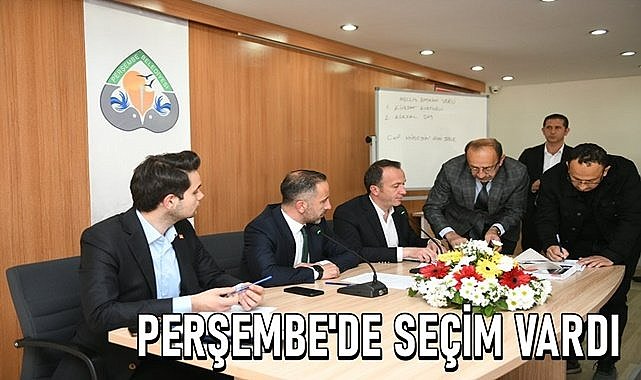 Perşembe&#039;de seçim vardı; Başkan Vekili, Encümen ve Komisyonlar belli oldu