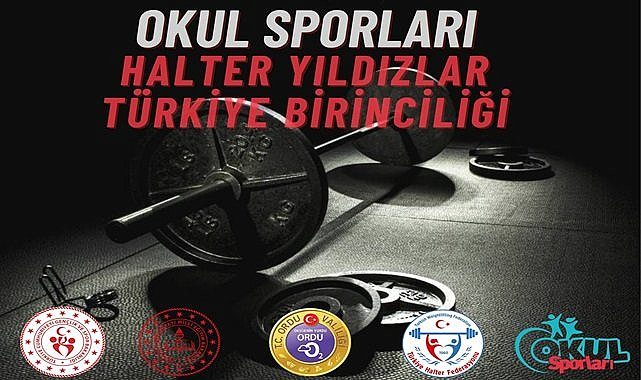 Türkiye Halter Şampiyonası Ordu&#039;da düzenlenecek 530 sporcu katılıyor
