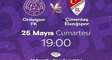 52 Orduspor-Çimentaş Elazığspor final maçının oynanacağı stat açıklandı