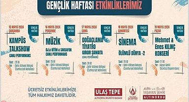 Altınordu'da Gençlik Haftası Kutlamaları Erken Başlıyor