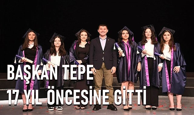 Başkan Tepe&#039;yi 17 yıl öncesine götüren gece! Diploma verdi duygusal anlar yaşadı
