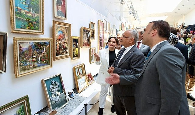 El emeği göz nuru ürünler bu sergide