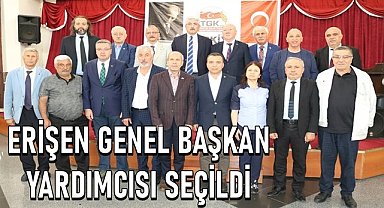 Erdoğan Erişen Türkiye Gazeteciler Konfederasyonu Genel Başkan Yardımcısı Seçildi