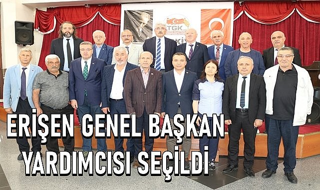 Erdoğan Erişen Türkiye Gazeteciler Konfederasyonu Genel Başkan Yardımcısı Seçildi