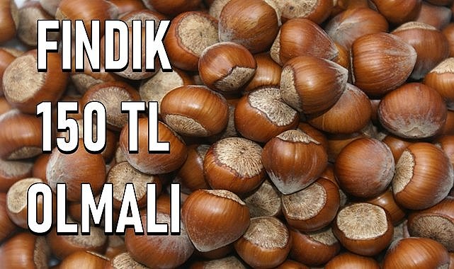 Fındık fiyatı 150 TL açıklanmalı!