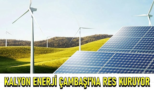 Kalyon Enerji Ordu Enerji Santrali&#039;ni kuruyor. 33 adet rüzgar enerjisi için türbin kurulacak