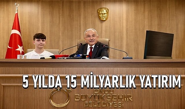 OBB klasik belediyeciliğin dışına çıktı!