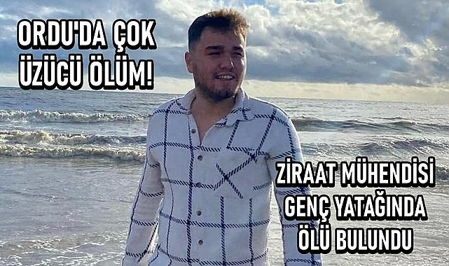 Ordu 22 yaşındaki Ziraat Mühendisi Tahsin Atinkaya&#039;ya ağlıyor