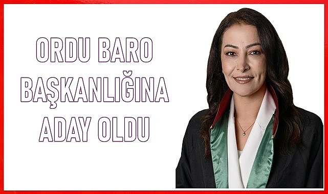 Ordu Barosu için ilk aday; Av Birsen Uçar başkan adayı