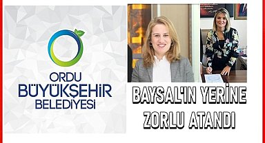 Ordu Büyükşehir'de İnsan Kaynakları Daire Başkanı değişti! Yeni Başkan Nadide Zorlu kimdir?