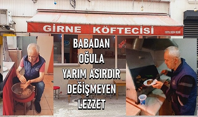 Ordu&#039;da 54 yıldır değişmeyen köfte lezzeti babadan oğula devam ediyor