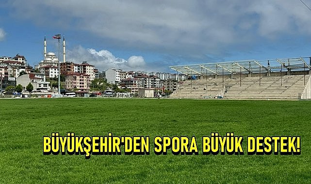 Ordu&#039;da Büyükşehir 22 dönüm alanı gençlere spor sahası için tahsis etti!