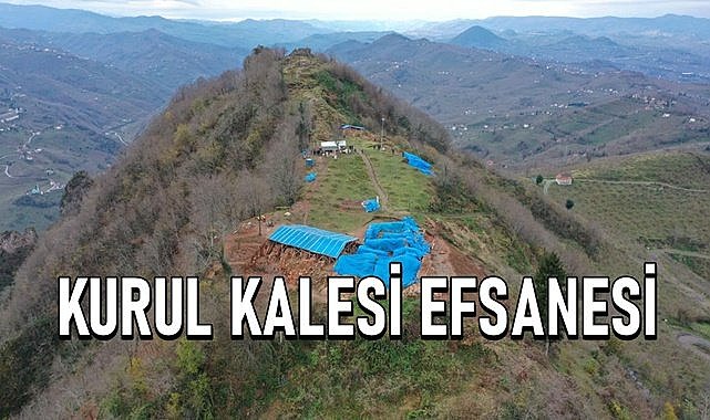 Ordu&#039;da Kibele Heykeli&#039;nin bulunduğu Kurul Kalesi Efsanesi