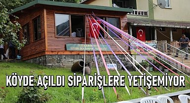 Ordu'da  köyde restoran açtı şimdi siparişlere yetişemiyor