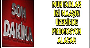 Ordu'da muhtarlara en yüksek maaş promosyonunu o banka verdi; Muhtarlara rekor promosyon