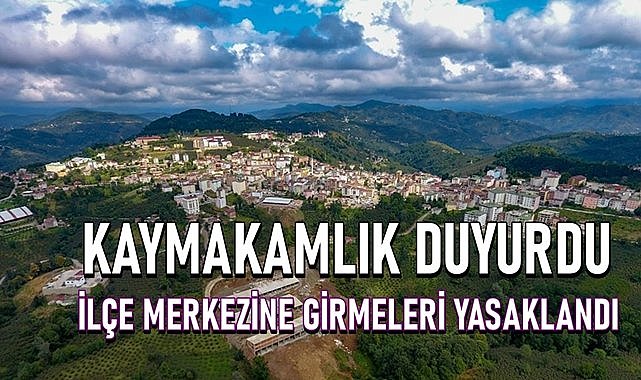 Ordu&#039;nun O ilçesinde patpatların şehir merkezine girmeleri yasaklandı!