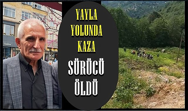 Çambaşı Yayla Yolu&#039;nda kaza! Otomobil 500 metre uçuruma yuvarlandı