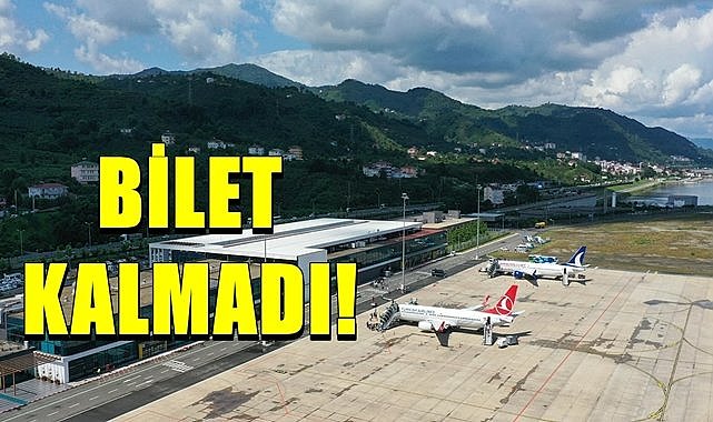 İstanbul, İzmir&#039;den Ordu Giresun uçak biletleri tükendi, Ankara&#039;da son biletler satılıyor