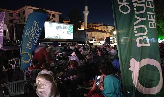 Ordu&#039;da Açık Hava Konserleri ve Sinema Günleri Başladı