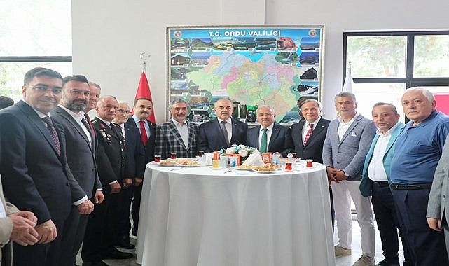 Ordu&#039;da Kent Bayramlaşması yapıldı, bayramlaşmaya kimler katıldı?