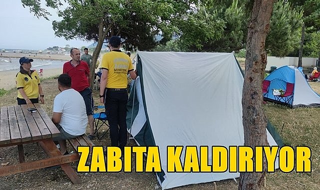 Ordu&#039;da sahilleri işgal edenlere zabıta müdahale etti