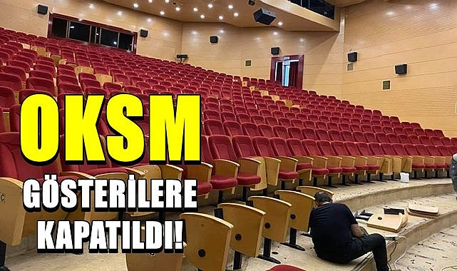 Ordu Kültür ve Sanat Merkezi Büyük Salon Gösterilere Kapatıldı!