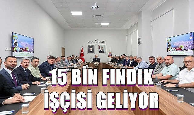 Ordu&#039;ya Güneydoğu&#039;dan 15 bin fındık işçisi geliyor