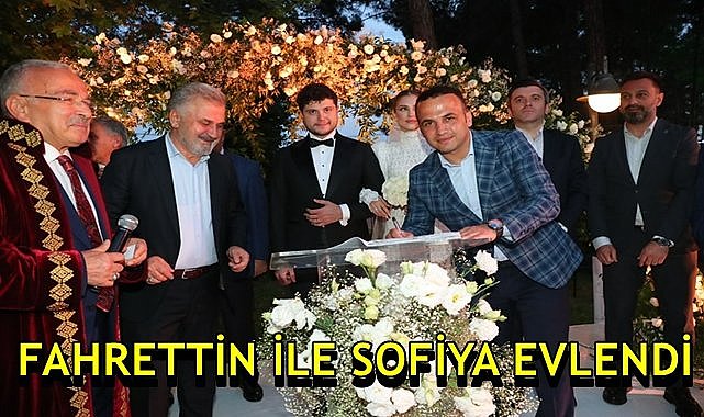 Ordu&#039;yu buluşturan düğün, Sofiya ile Fahrettin evlendi