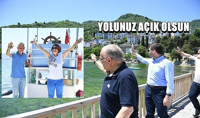 Ordulu Koç Çifti Ordu&#039;dan Hatay&#039;a deniz yoluyla 4 ayda gidecek