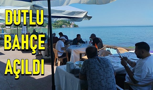 Sakin Şehir Perşembe&#039;ye yeni mekan, Dutlu Bahçe Restoran açıldı.
