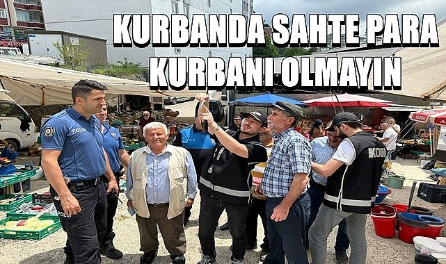 Vatandaşa uyarı! Kurbanda sahte para kurbanı olmayın!