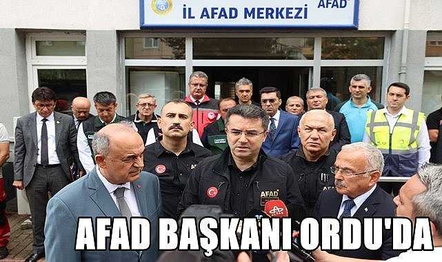AFAD Başkanı çağrıda bulundu; Dere yataklarından uzak durun!