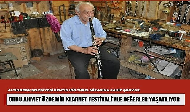 Ahmet Özdemir Klarnet Festivali İlk Olacak!