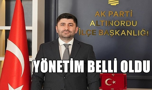AK Parti Altınordu Yönetimi Açıklandı