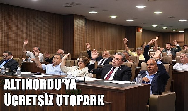 Altınordu&#039;da her mahalleye ücretsiz otopark