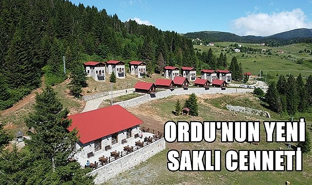 Armutalan Dağ Evleri Ordu&#039;nun yeni turizm merkezi oldu