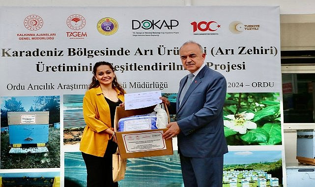 DOKAP&#039;ın desteklediği proje ile arı ürünleri çeşitlendiriliyor