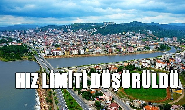 Fatsa ile Perşembe arasında hız limiti düşürüldü