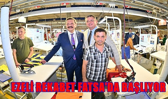 Galatasaray ve Fenerbahçe&#039;nin yeni sezon formaları Fatsa&#039;da üretiliyor