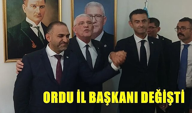İYİ Parti Ordu İl başkanı Fatih Titiz oldu