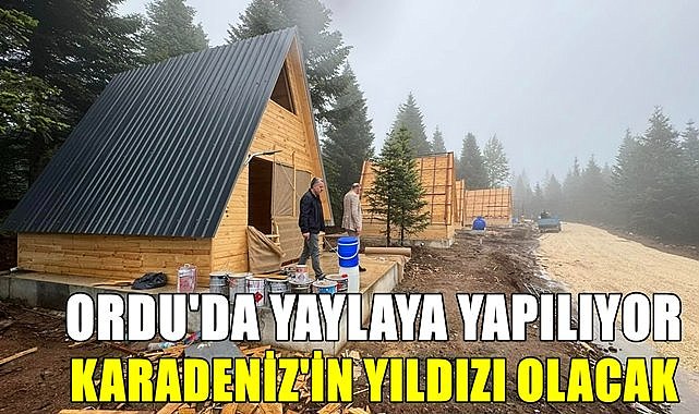 Karadeniz&#039;in Yıldızı Olacak Tesis Ericek Yaylası&#039;na Kuruluyor!
