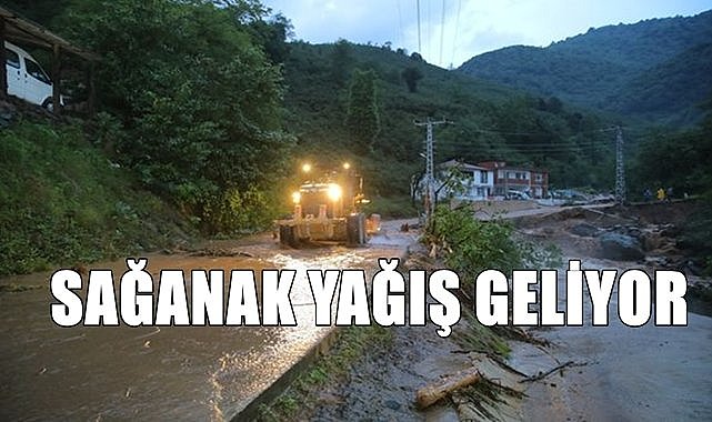 Meteoroloji  saat vererek Ordu&#039;yu uyardı; Kuvvetli yağışlar geliyor