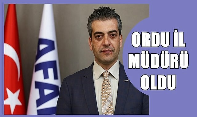 Ordu AFAD İl Müdürlüğüne Ümit Ünal atandı