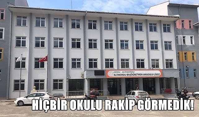 Ordu Başöğretmen Anadolu Lisesi&#039;nden ilk 20 binde 6 öğrenci
