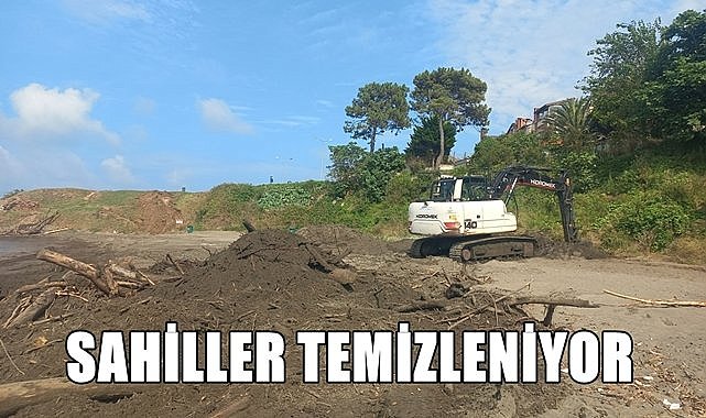 Ordu&#039;da 57 personel kumsalları temizliyor