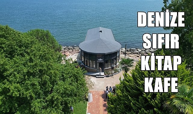 Ordu&#039;da deniz manzarasıyla dikkat çeken kitap kafe açıldı