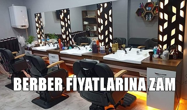 Ordu&#039;da erkek berber ücretlerine dev zam!