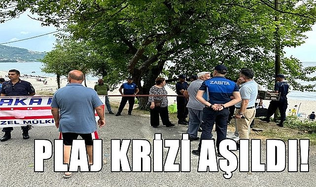 Ordu&#039;da plaj krizi aşıldı! Girişler ücretsiz oldu...